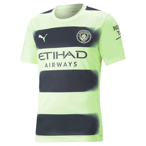 Camisa Manchester City III (Third) 22/23 - Torcedor Masculina - Verde e Preto - Manto Elegante