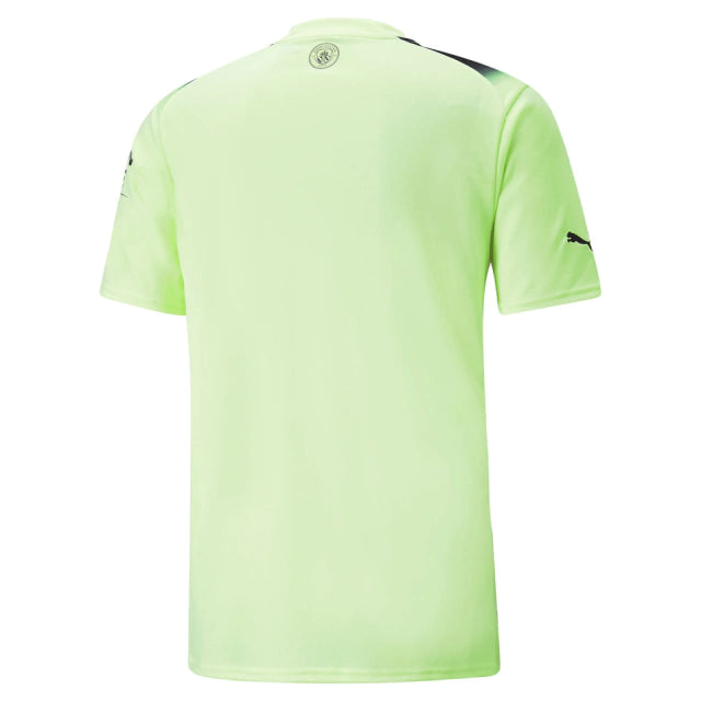 Camisa Manchester City III (Third) 22/23 - Torcedor Masculina - Verde e Preto - Manto Elegante