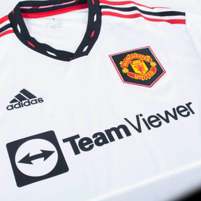 Camisa Manchester United II (Away) 22/23 - Torcedor Masculina - Branco - Manto Elegante