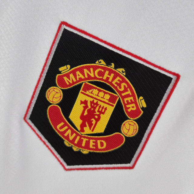 Camisa Manchester United II (Away) 22/23 - Torcedor Masculina - Branco - Manto Elegante