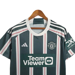 Camisa Manchester United II (Away) 23/24 - Torcedor Masculina - Verde - Manto Elegante