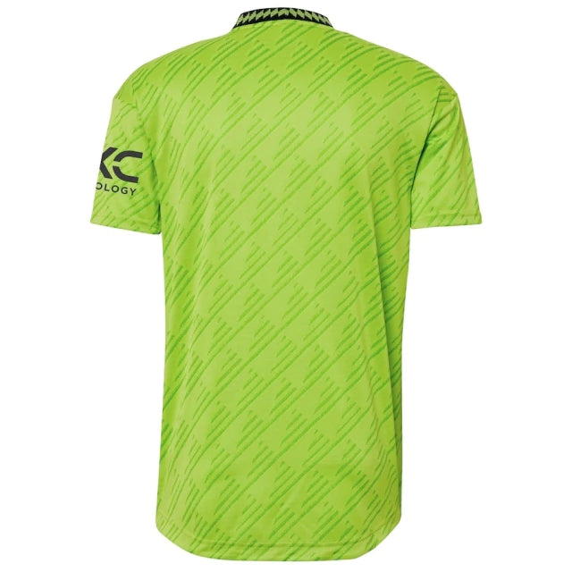 Camisa Manchester United III (Third) 22/23 - Torcedor Masculina - Verde Limão - Manto Elegante