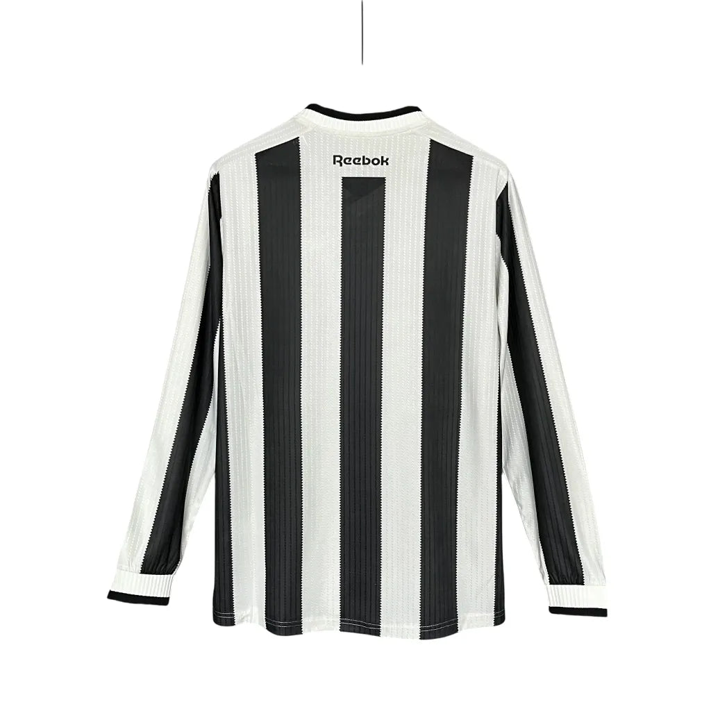 Botafogo I 24/25 Long Sleeve Shirt - Men's Fan - Black and White 