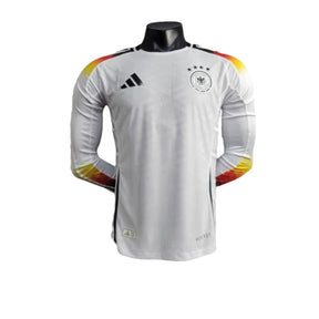 Camisa Manga Longa Seleção da Alemanha I (Home) 24/25 - Jogador Masculina - Branco - Manto Elegante