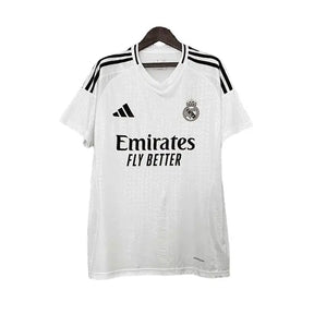 Camisa Mbappé #9 Real Madrid I (Home) 2024 - Torcedor Masculina - Branco