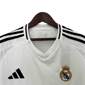 Camisa Mbappé #9 Real Madrid I (Home) 2024 - Torcedor Masculina - Branco