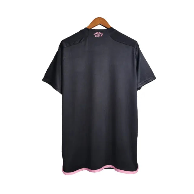 Camisa Inter Miami II (Away) 23/24 - Torcedor Masculina - Preto - Manto Elegante