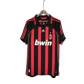 Camisa Retrô Milan I (Home) 2006 - Torcedor Masculina - Vermelho e Preto