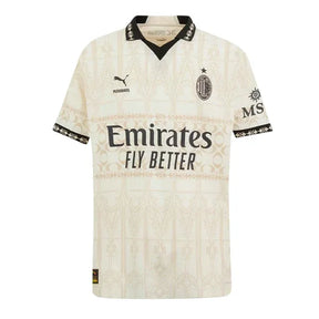 Camisa Milan 24/25 - Torcedor Masculina - Off White - Manto Elegante