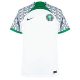 Camisa Seleção da Nigéria II (Away) 2022 - Torcedor Masculina - Branco e Verde - Manto Elegante