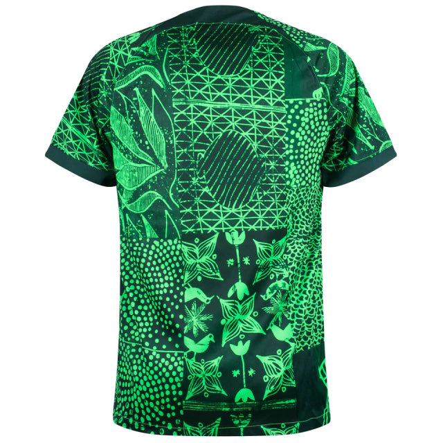 Camisa Seleção da Nigéria I (Home) 2022 - Torcedor Masculina - Verde - Manto Elegante