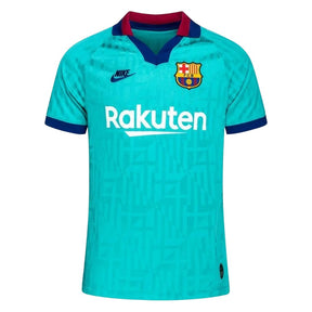Camisa Retrô Barcelona III Messi #10 2019 - Torcedor Masculina - Azul