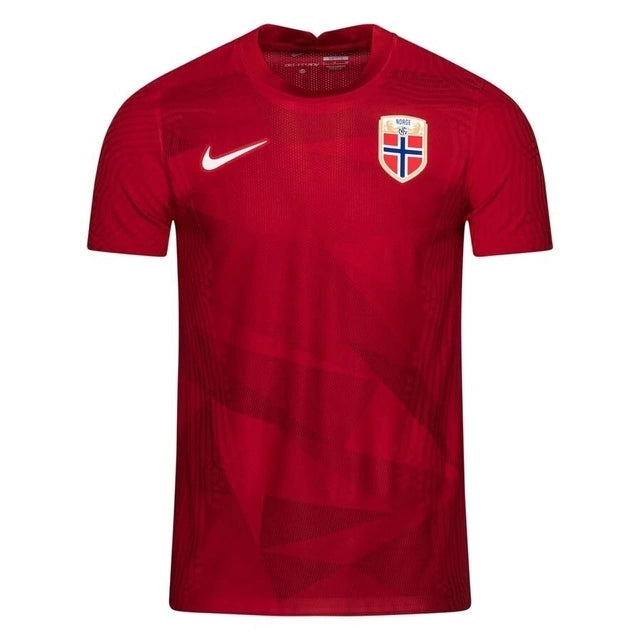 Camisa Seleção da Noruega I (Home) 2022 - Torcedor Masculina - Vermelho - Manto Elegante