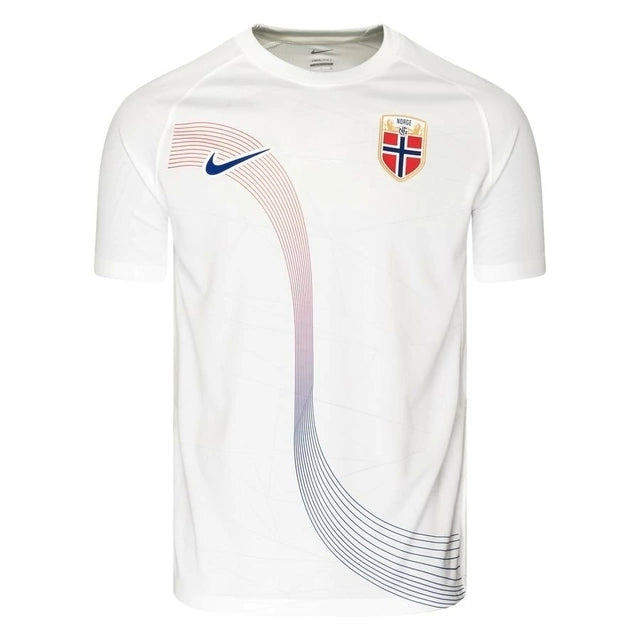 Camisa Seleção da Noruega II (Away) 2022 - Torcedor Masculina - Branco - Manto Elegante