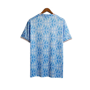 Camisa de Treino Olympique de Marseille 23/24 - Torcedor Masculina - Azul e Branco - Manto Elegante