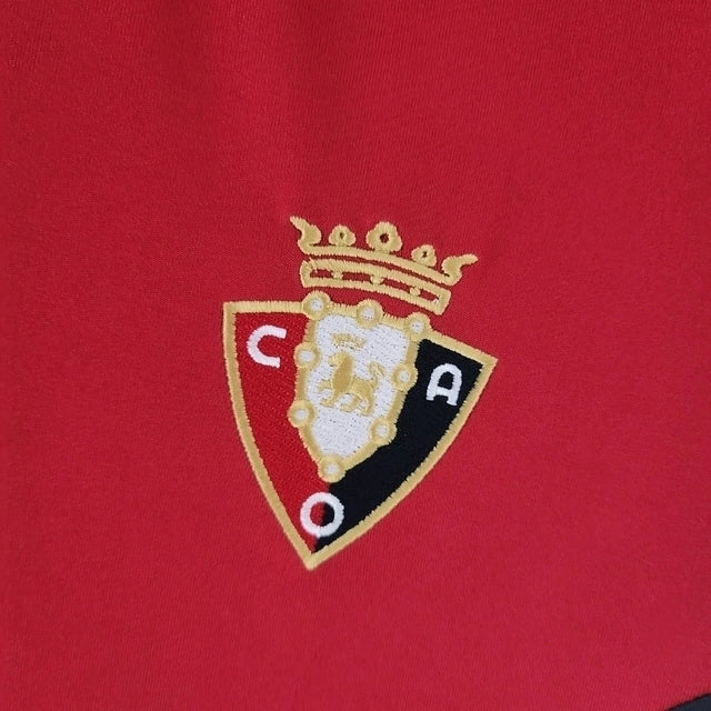 Camisa Osasuna I (Home) 22/23 - Torcedor Masculina - Vermelho - Manto Elegante