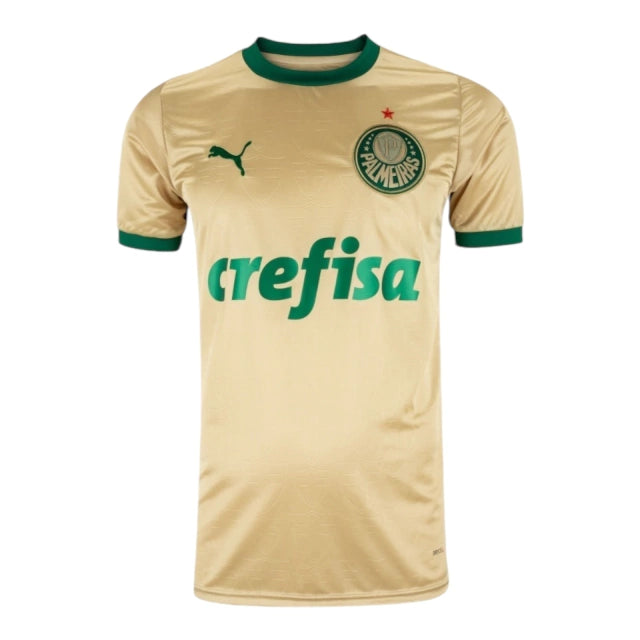 Camisa Palmeiras III 24/25 - Torcedor Masculina - Dourado