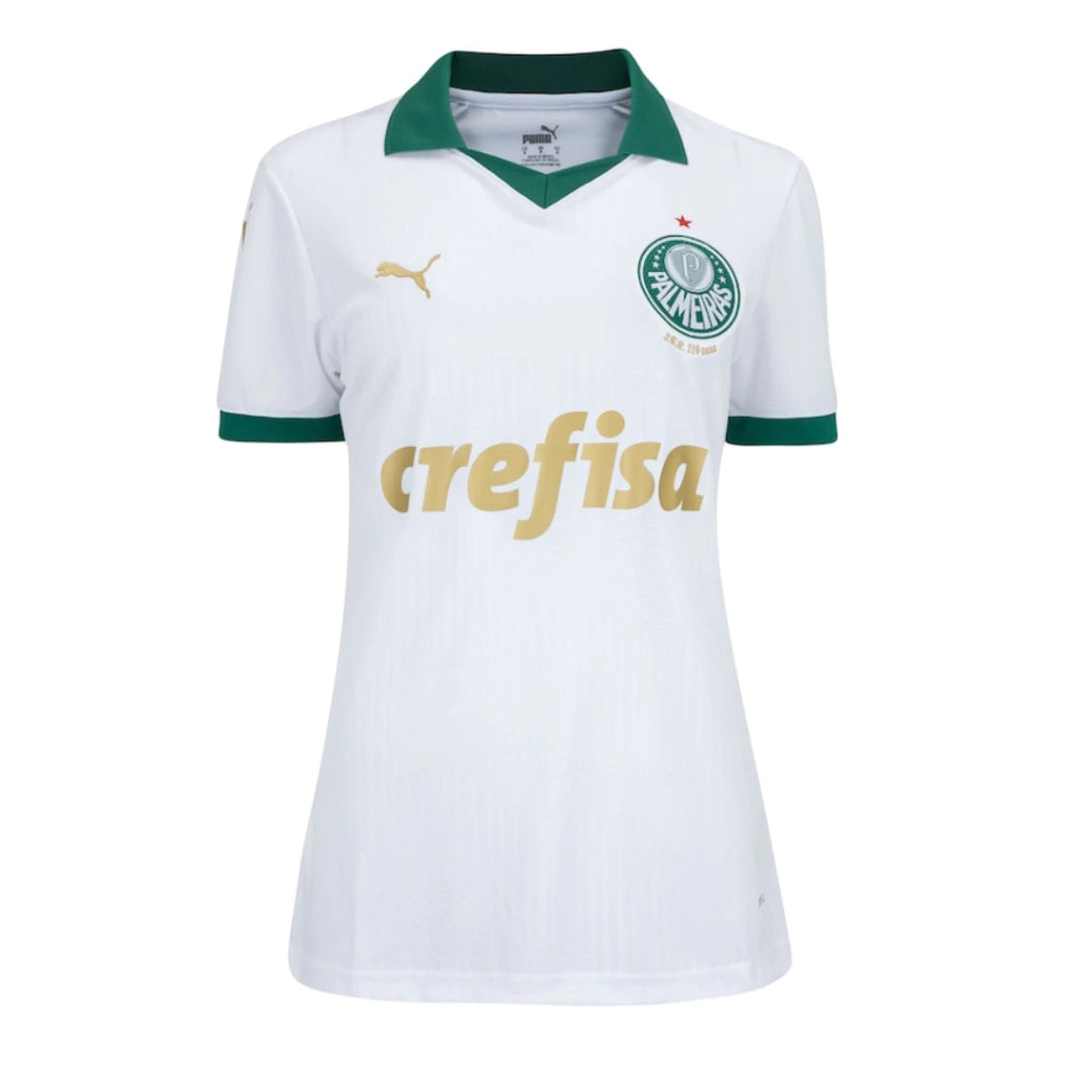 Camisa Palmeiras II 24/25 - Torcedor Feminina - Branco