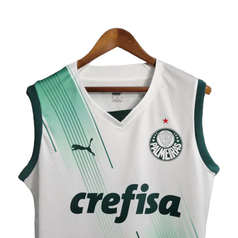 Regata Palmeiras II 23/24 - Torcedor Masculina - Branco - Manto Elegante