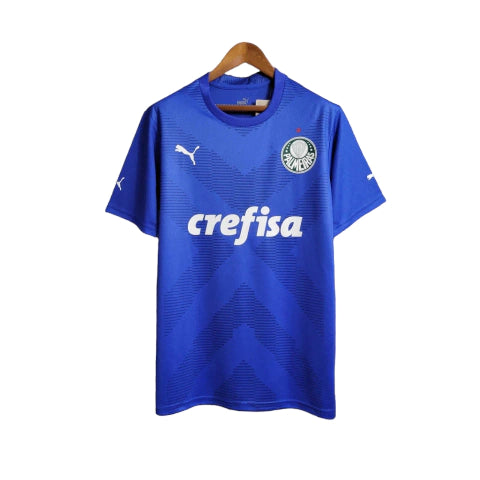 Camisa de Goleiro Palmeiras 23/24 - Torcedor Masculina - Azul - Manto Elegante