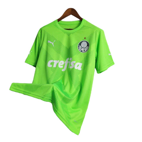 Camisa de Goleiro Palmeiras 23/24 - Torcedor Masculina - Verde - Manto Elegante