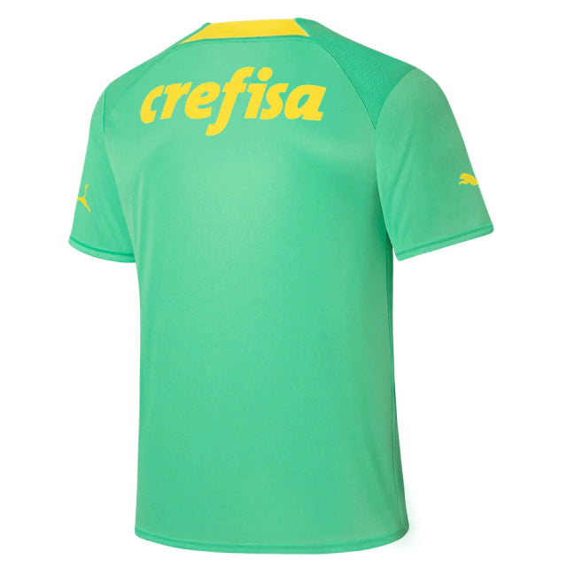 Camisa Palmeiras III 22/23 - Torcedor Masculina - Verde e Amarelo - Manto Elegante