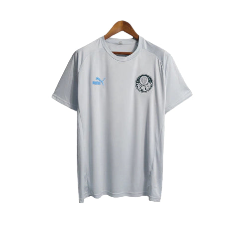 Camisa de Treino Palmeiras 23/24 - Torcedor Masculina - Branco - Manto Elegante