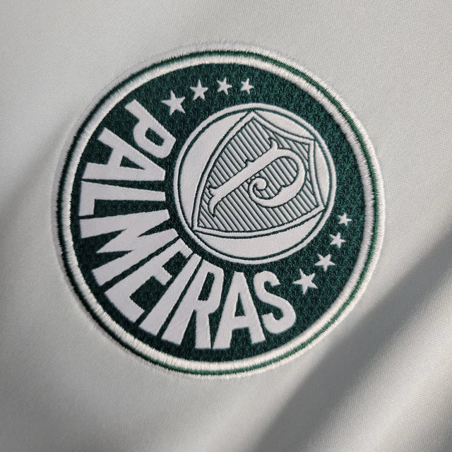 Camisa de Treino Palmeiras 23/24 - Torcedor Masculina - Branco - Manto Elegante