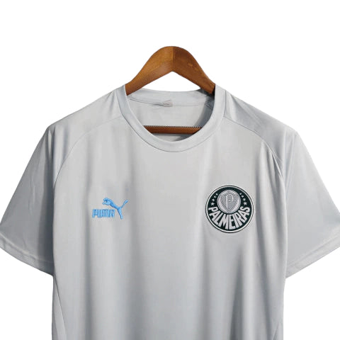 Camisa de Treino Palmeiras 23/24 - Torcedor Masculina - Branco - Manto Elegante