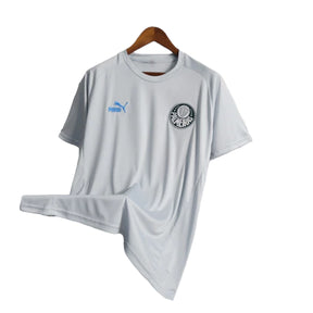 Camisa de Treino Palmeiras 23/24 - Torcedor Masculina - Branco - Manto Elegante