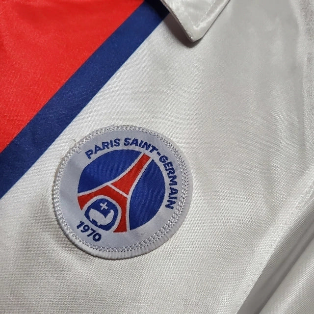 Camisa Retrô PSG II (Away) 1998 - Torcedor Masculina - Branco - Manto Elegante