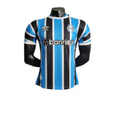 Camisa Grêmio I 23/24 - Jogador Masculina - Azul