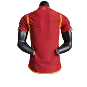 Camisa Roma I (Home) 23/24 - Jogador Masculina - Vermelho