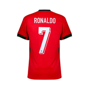Camisa Portugal I Cristiano Ronaldo #7 2024 - Torcedor Masculina - Vermelho