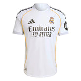 Camisa Real Madrid I (Home) 25/26 - Torcedor Masculina - Branco