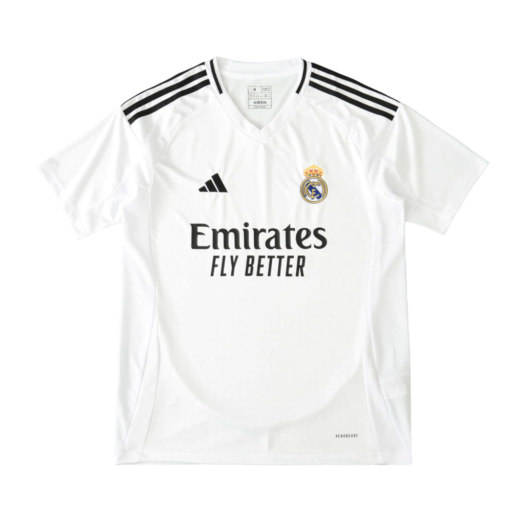 Camisa Real Madrid I (Home) 24/25 - Torcedor Masculina - Branco