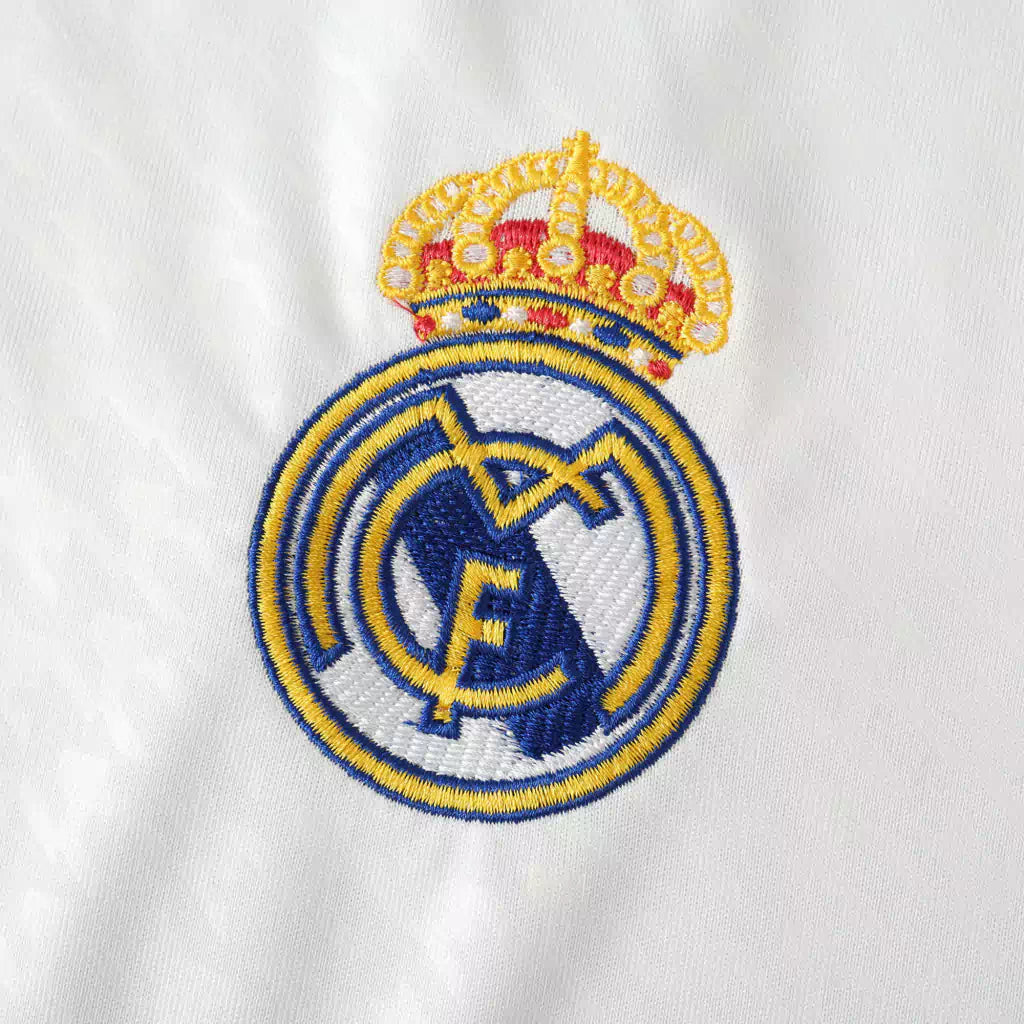 Camisa Real Madrid I (Home) 24/25 - Torcedor Masculina - Branco