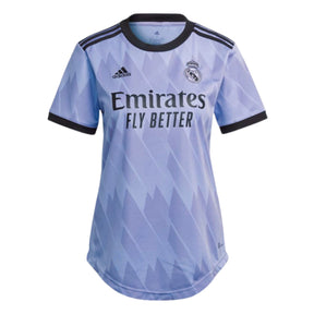 Camisa Real Madrid II (Away) 22/23 - Torcedor Feminina - Roxo - Manto Elegante