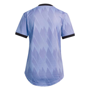 Camisa Real Madrid II (Away) 22/23 - Torcedor Feminina - Roxo - Manto Elegante