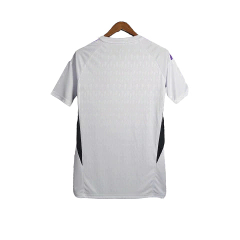 Camisa de Goleiro Real Madrid 23/24 - Torcedor Masculina - Branco - Manto Elegante