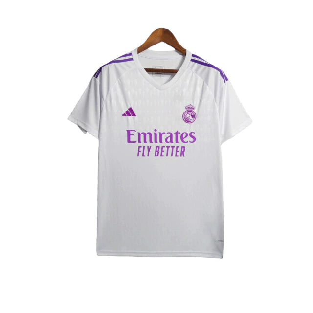 Camisa de Goleiro Real Madrid 23/24 - Torcedor Masculina - Branco - Manto Elegante