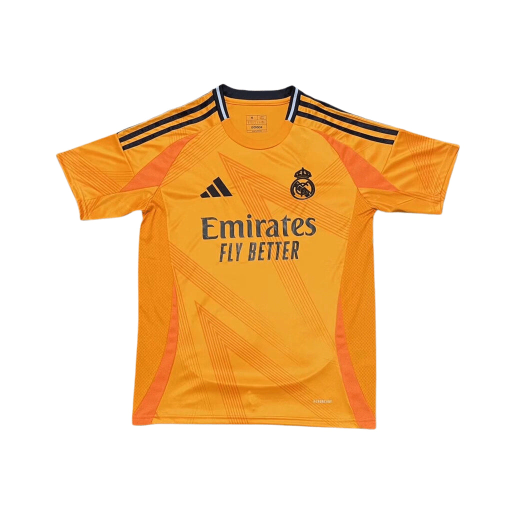 Camisa Real Madrid II (Away) 24/25 - Torcedor Masculina - Laranja