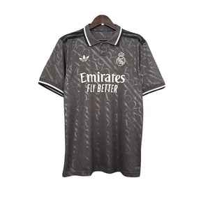 Camisa Real Madrid III (Third) 24/25 - Torcedor Masculina - Cinza