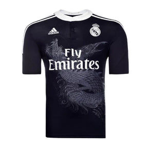 Camisa Retrô Real Madrid III Cristiano Ronaldo #7 2014 - Torcedor Masculina - Preto
