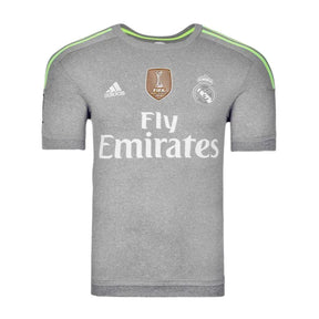 Camisa Retrô Real Madrid II Cristiano Ronaldo #7 2015 - Torcedor Masculina - Cinza