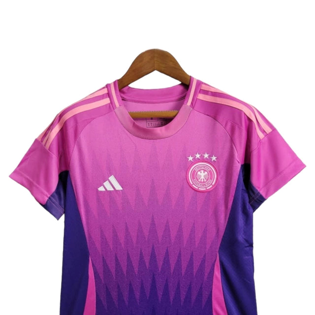 Camisa Seleção da Alemanha II (Away) 24/25 - Torcedor Feminina - Rosa