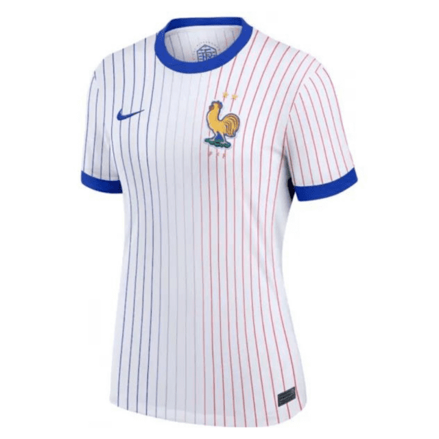 Camisa Seleção da França II (Away) 24/25 - Torcedor Feminina - Branco