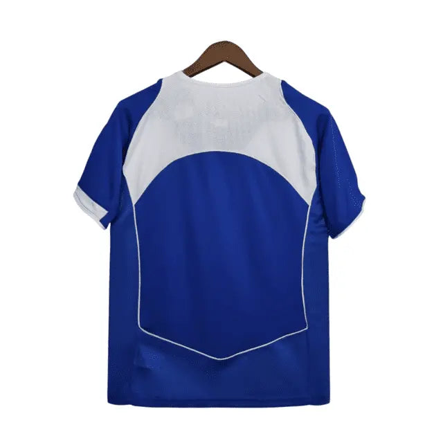 Camisa Retrô Seleção do Brasil II 2004 - Torcedor Masculina - Azul