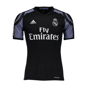 Camisa Retrô Real Madrid III Cristiano Ronaldo #7 2016 - Torcedor Masculina - Preto