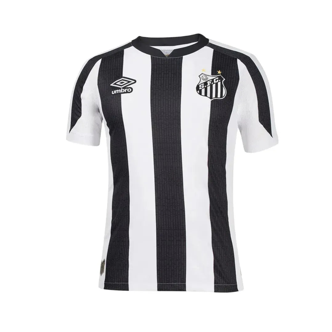 Camisa Santos II 22/23 - Torcedor Masculina - Preto e Branco